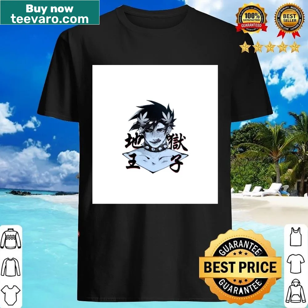 Illustrated t-shirt featuring Zagreus from mythology