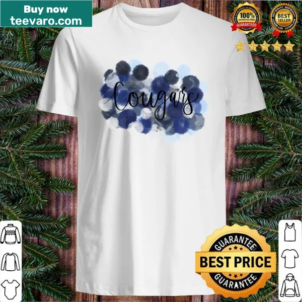 School spirit shirt with BYU Cougars typography