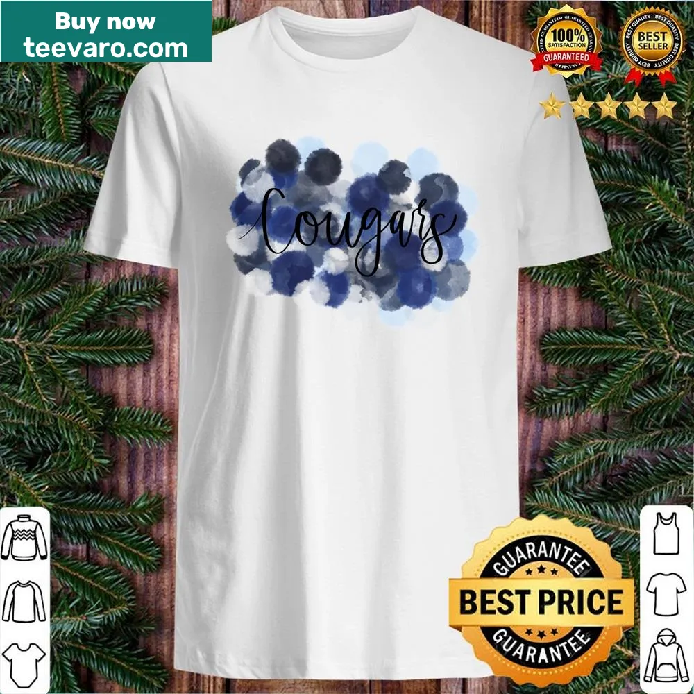 School spirit shirt with BYU Cougars typography