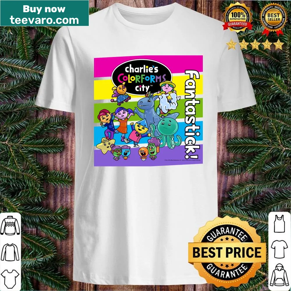 Shirt featuring whimsical scenes reminiscent of creative play