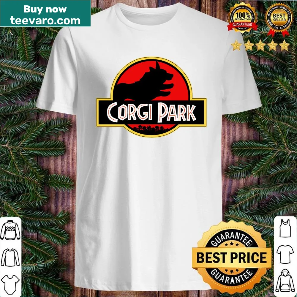 Cute corgi graphic on a playful t-shirt