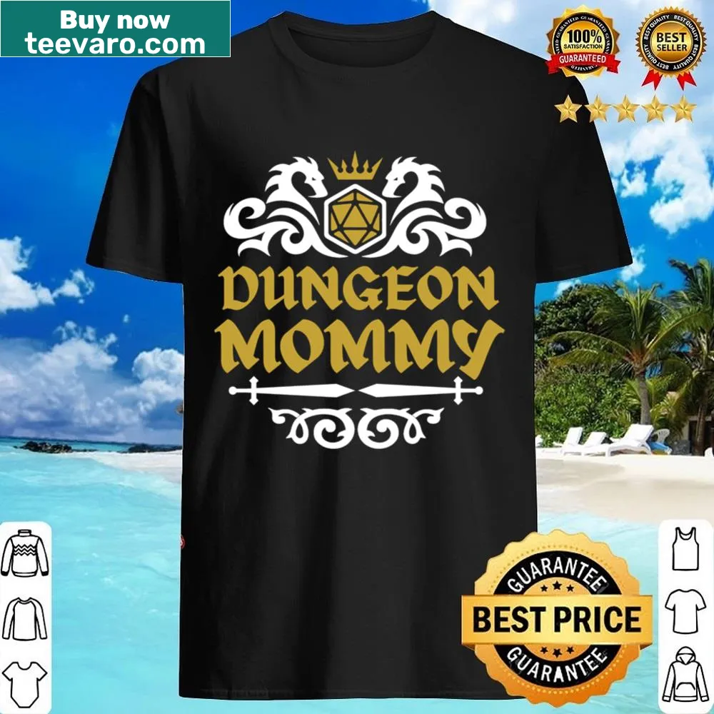 D&D-themed shirt for moms celebrating gaming and motherhood