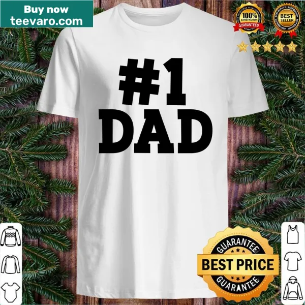 Sentimental shirt featuring 'Fathers Day' in warm typography.