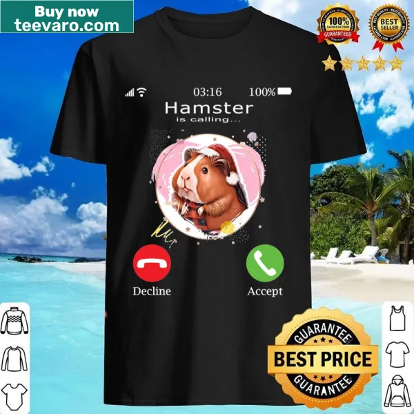 Whimsical hamster illustration on T-shirt