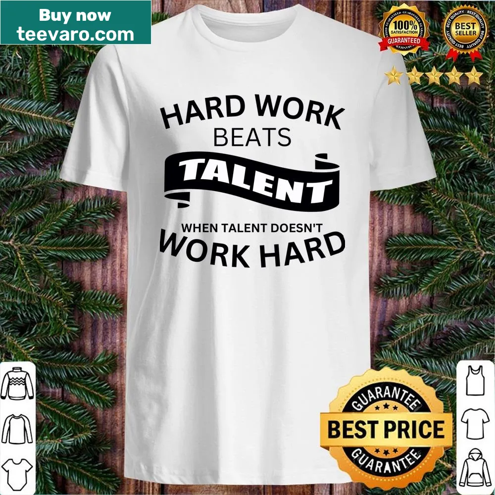 Inspirational text graphic on a shirt