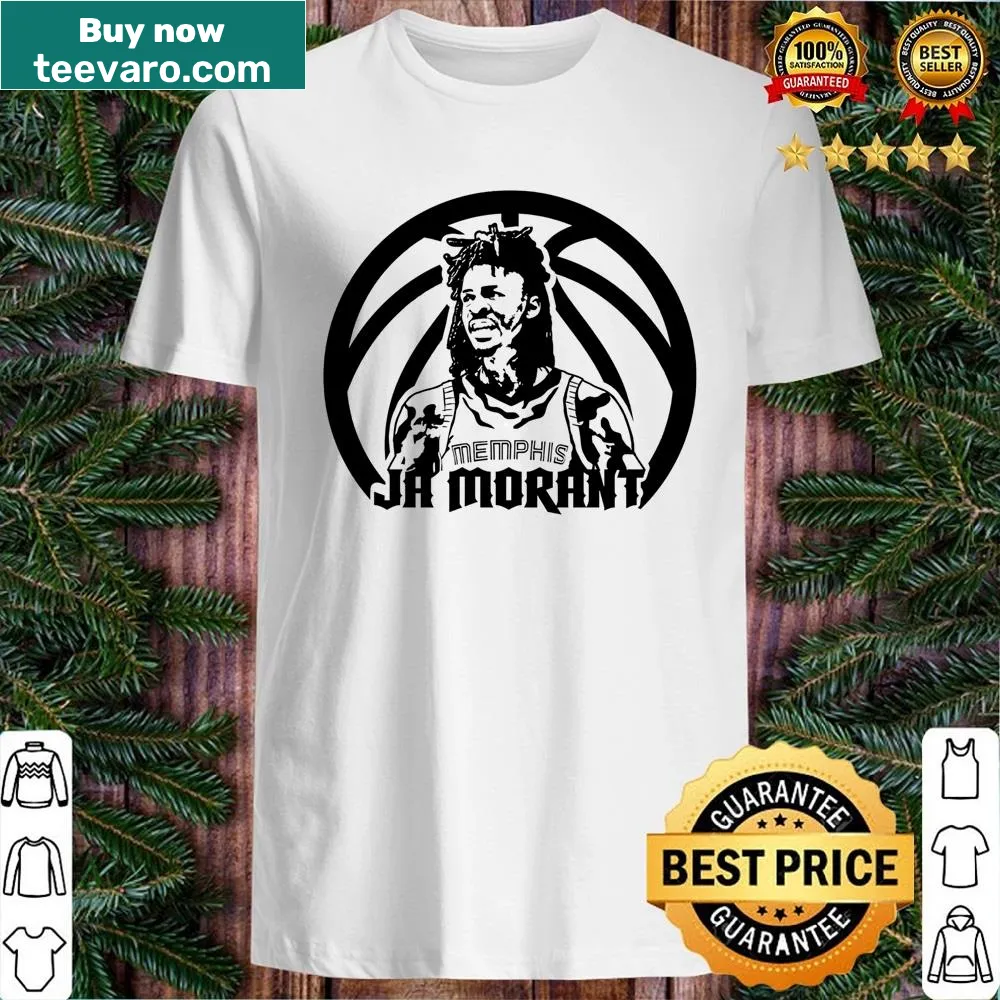 Illustration of Ja Morant on a sports shirt