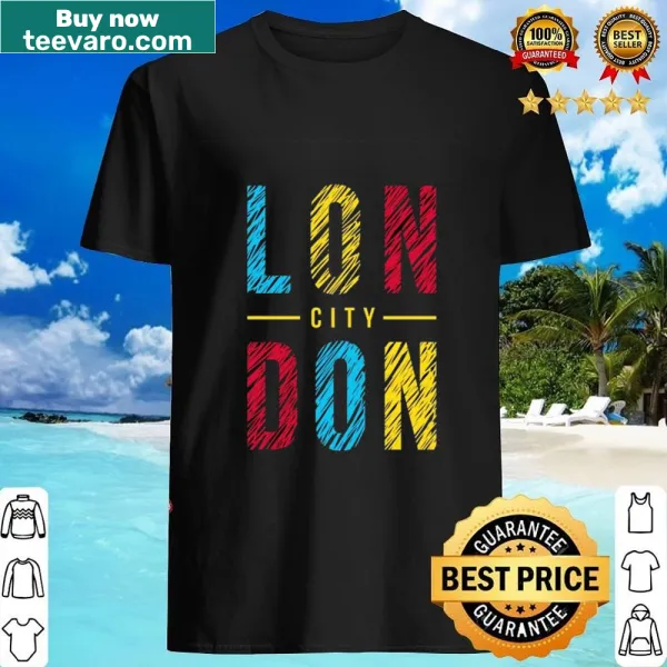 London City shirt with iconic text design celebrating the city.
