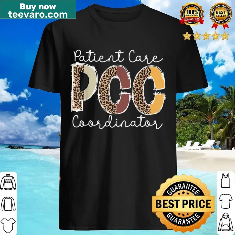 PCC Patient Care Coordinator job shirt for medical professionals