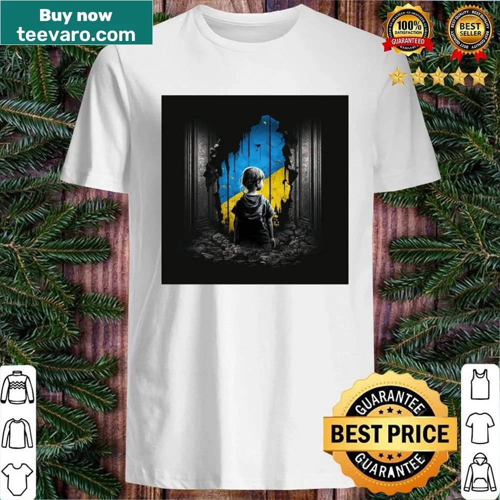 Meaningful shirt promoting unity with Ukraine