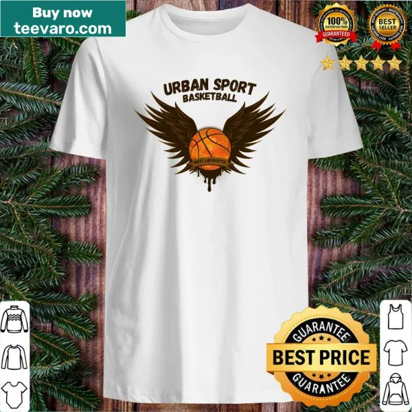 Sporty shirt featuring Urban Sport Basketball design for West Lafayette