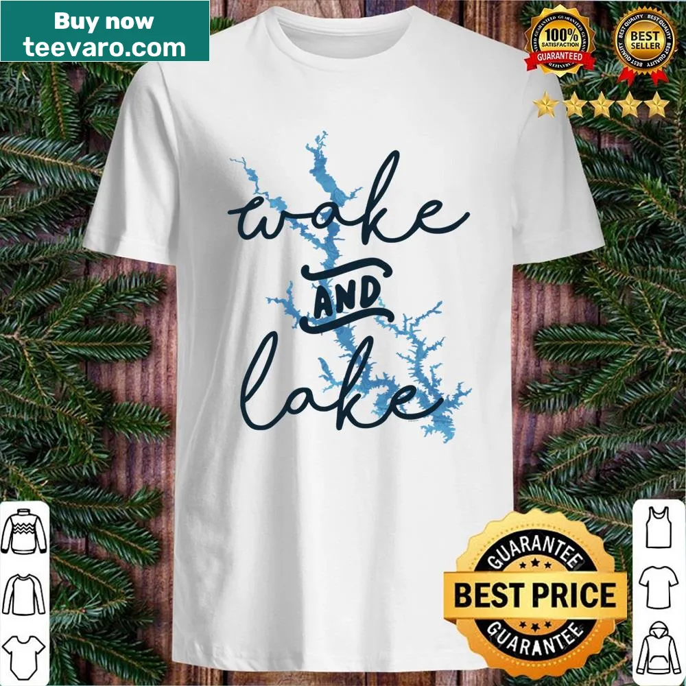Shirt featuring a tranquil lakeside scene at Lake Oconee