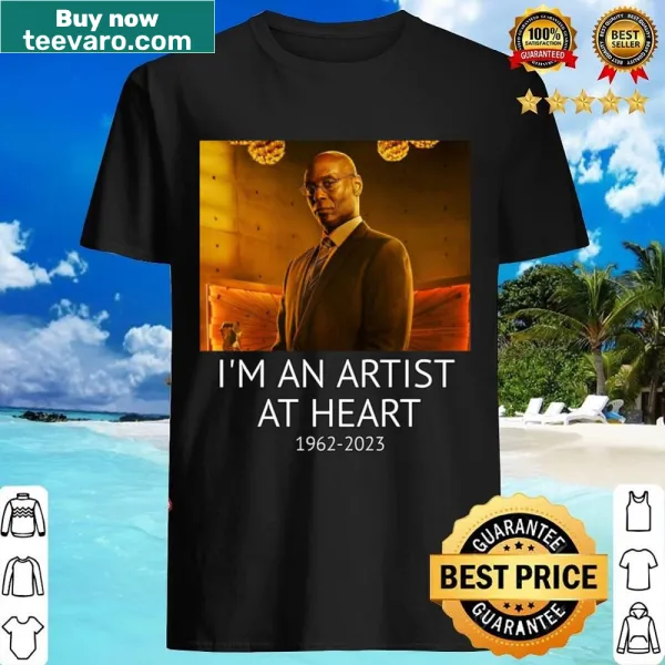 Commemorative shirt featuring a quote from Lance Reddick.