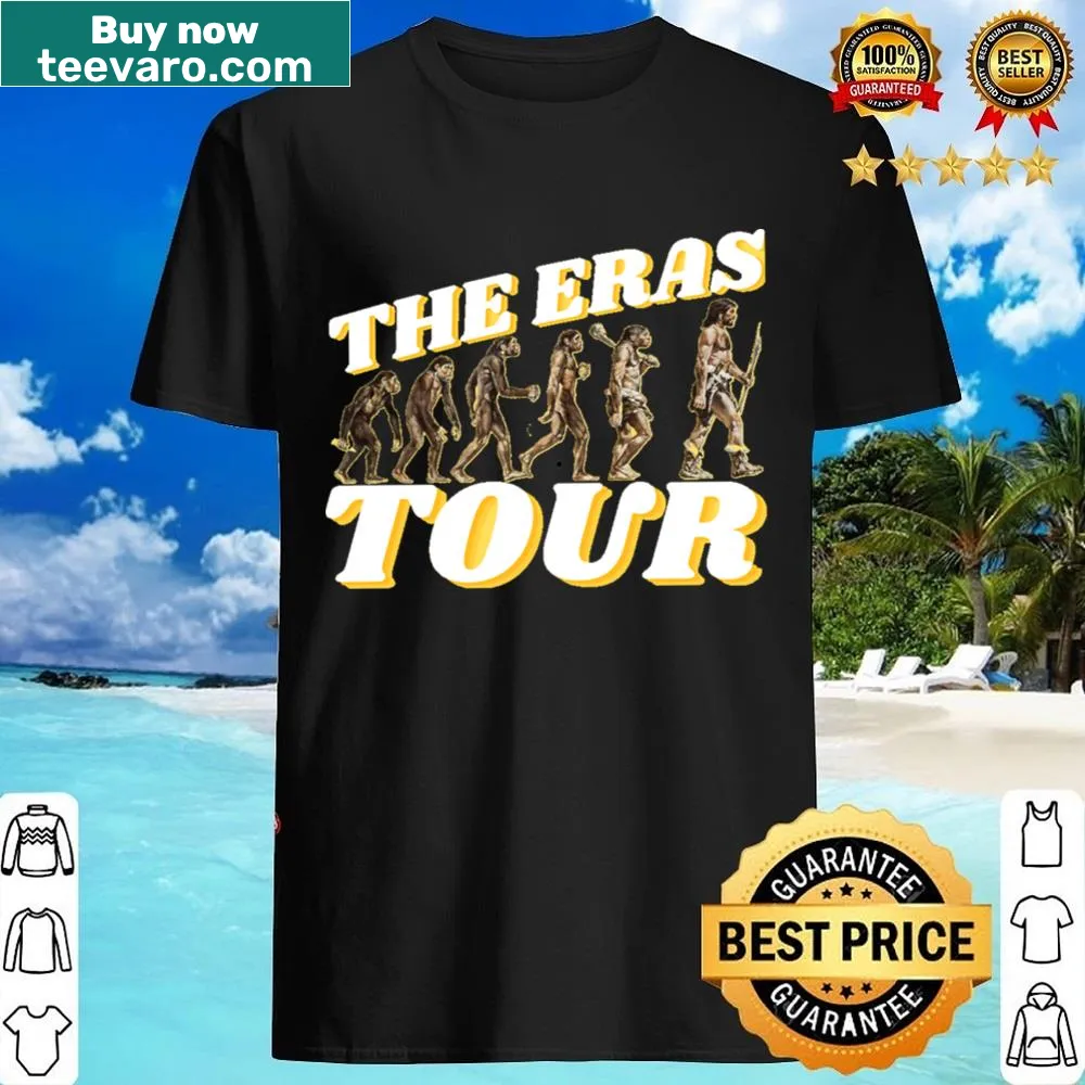 Shirt featuring Eras Tour and various product elements