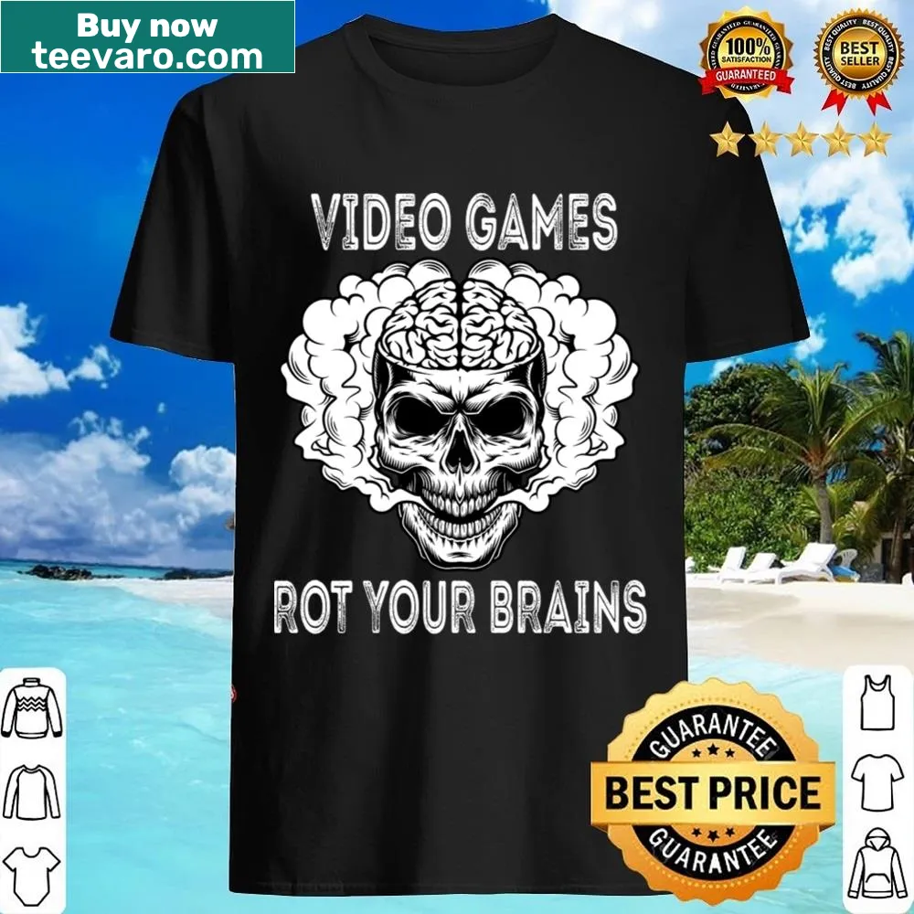 Humorous shirt with bold statement about gaming
