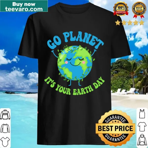 Funny Earth Day shirt for kids with playful message.