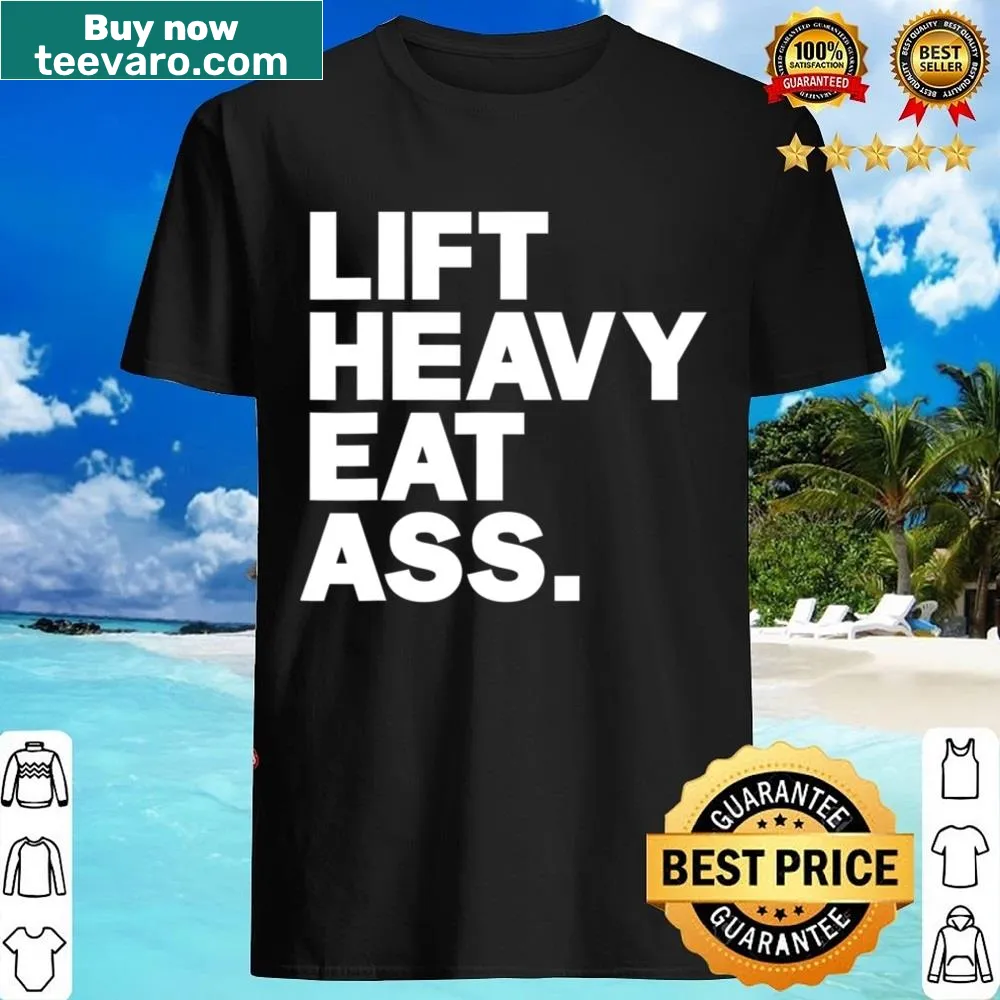 Funny gym shirt with humorous text about lifting and fitness