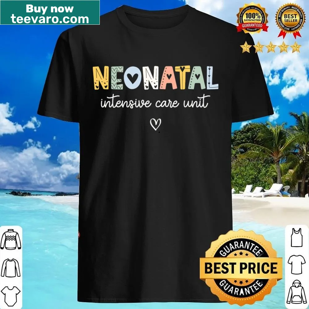 Shirt honoring NICU nurses with impactful typography design.