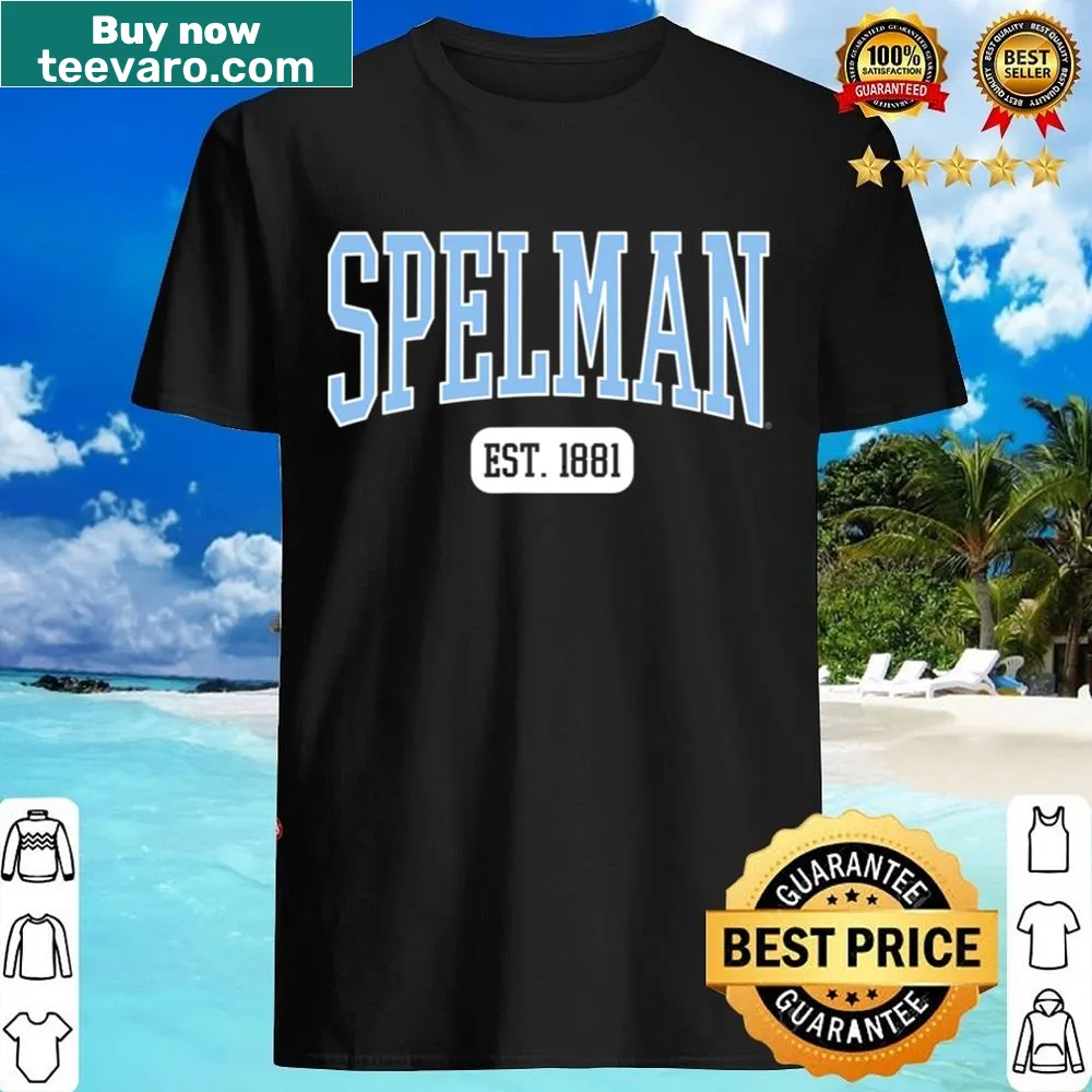 Spelman College Jaguars shirt with established date