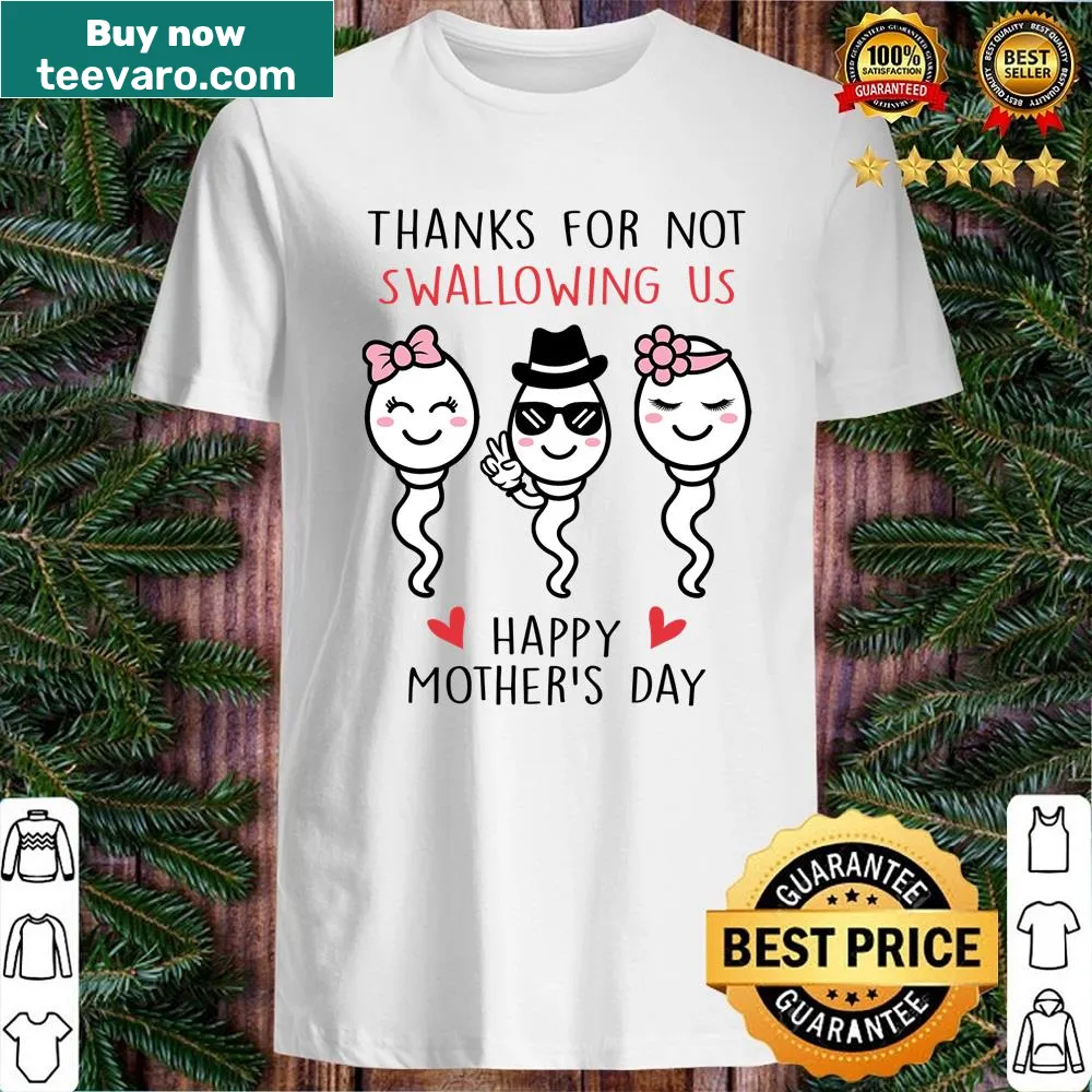 Humorous Mother's Day shirt with a funny saying