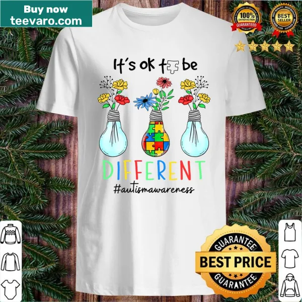 Kids shirt promoting autism awareness with a kind message