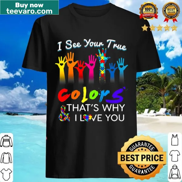 Shirt celebrating individuality with a heartfelt phrase.