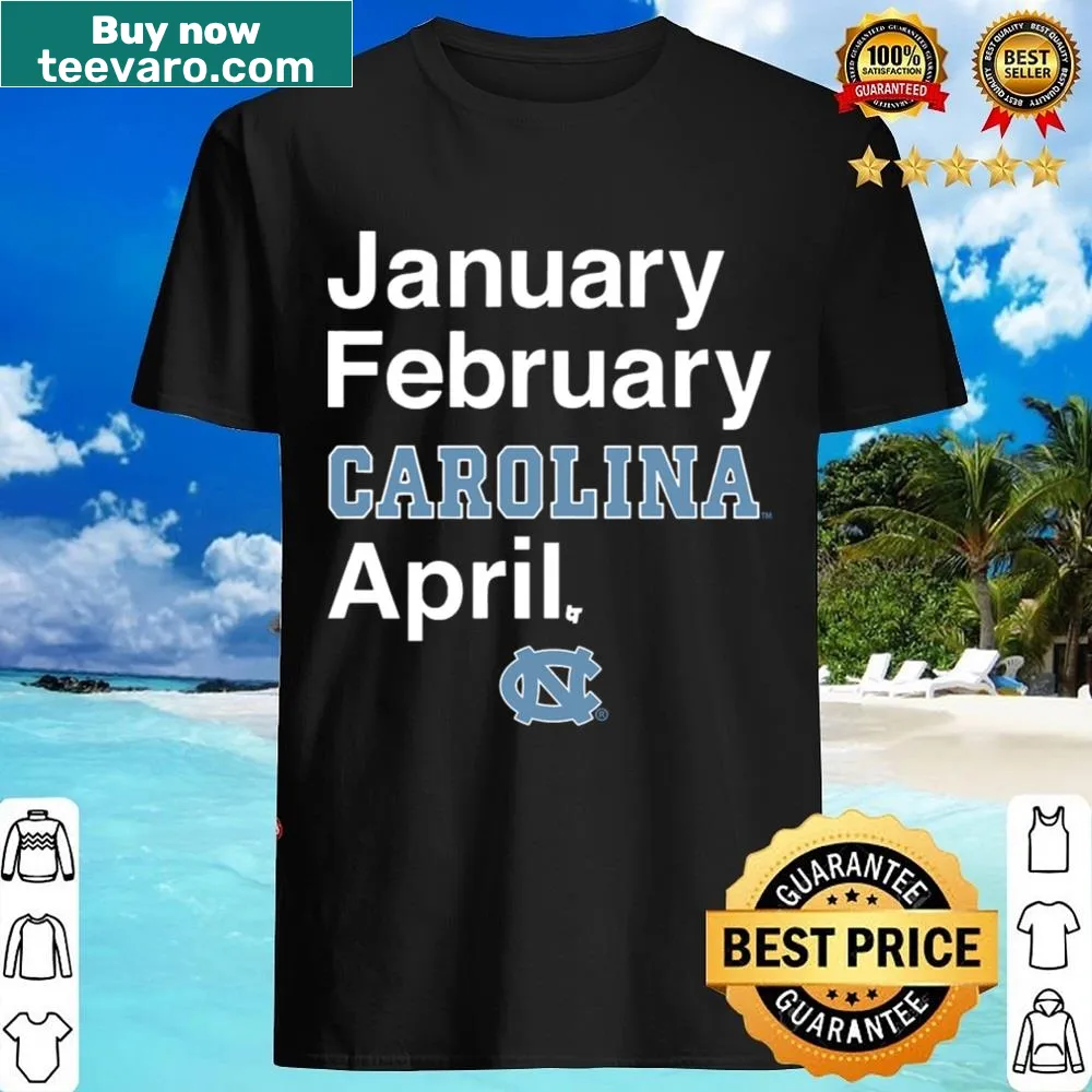 North Carolina basketball shirt with playful sports graphics