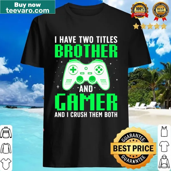 Funny gaming shirt for kids featuring a humorous graphic design