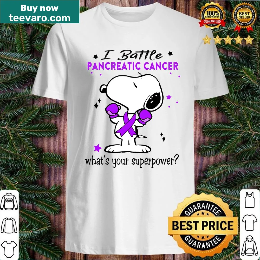 Inspirational shirt for pancreatic cancer awareness