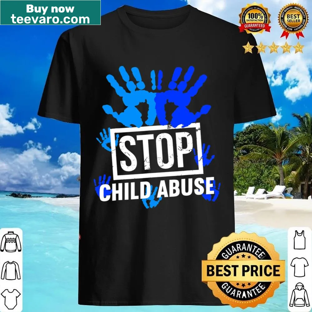 Child abuse prevention awareness shirt with impactful message