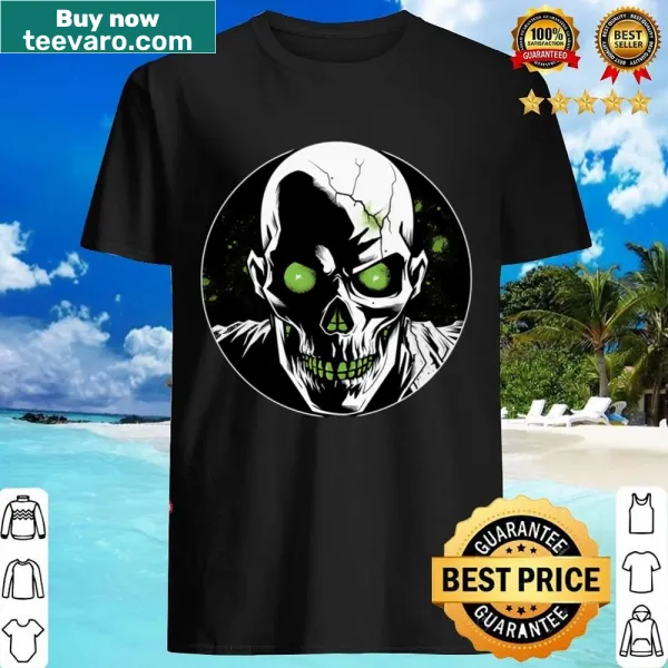 Graphic t-shirt featuring a humorous zombie design