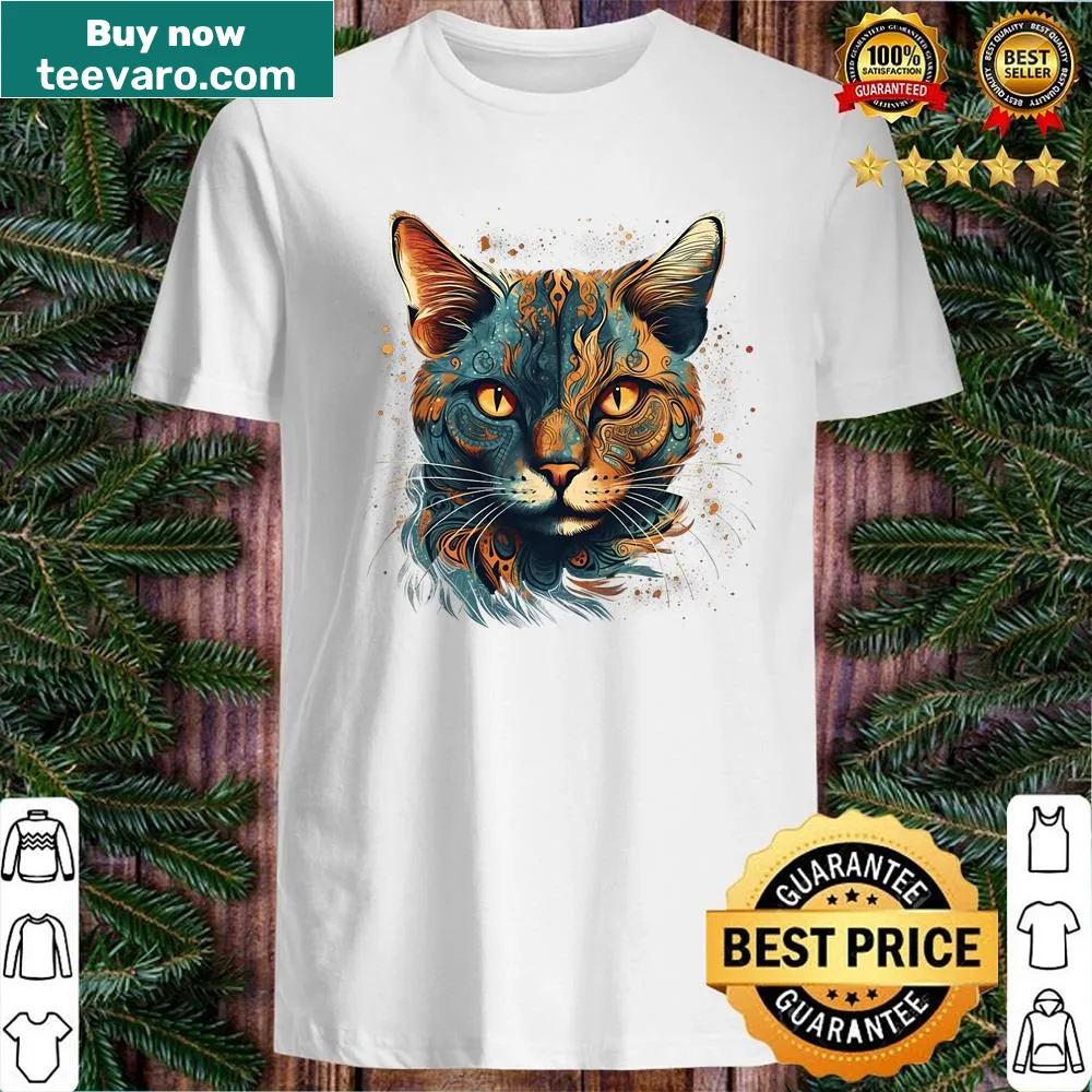 Vintage design celebrating cat lovers on a shirt