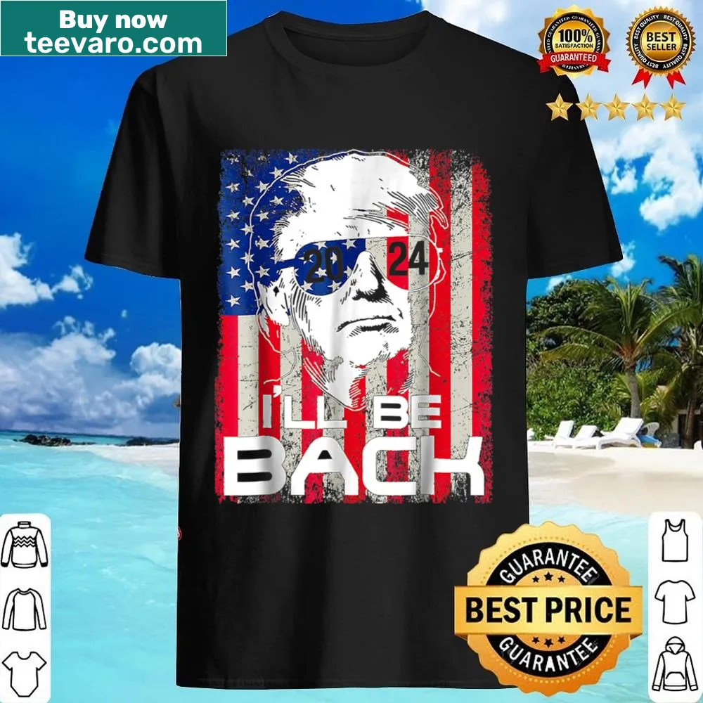 Vintage-style t-shirt featuring Donald Trump's campaign reference