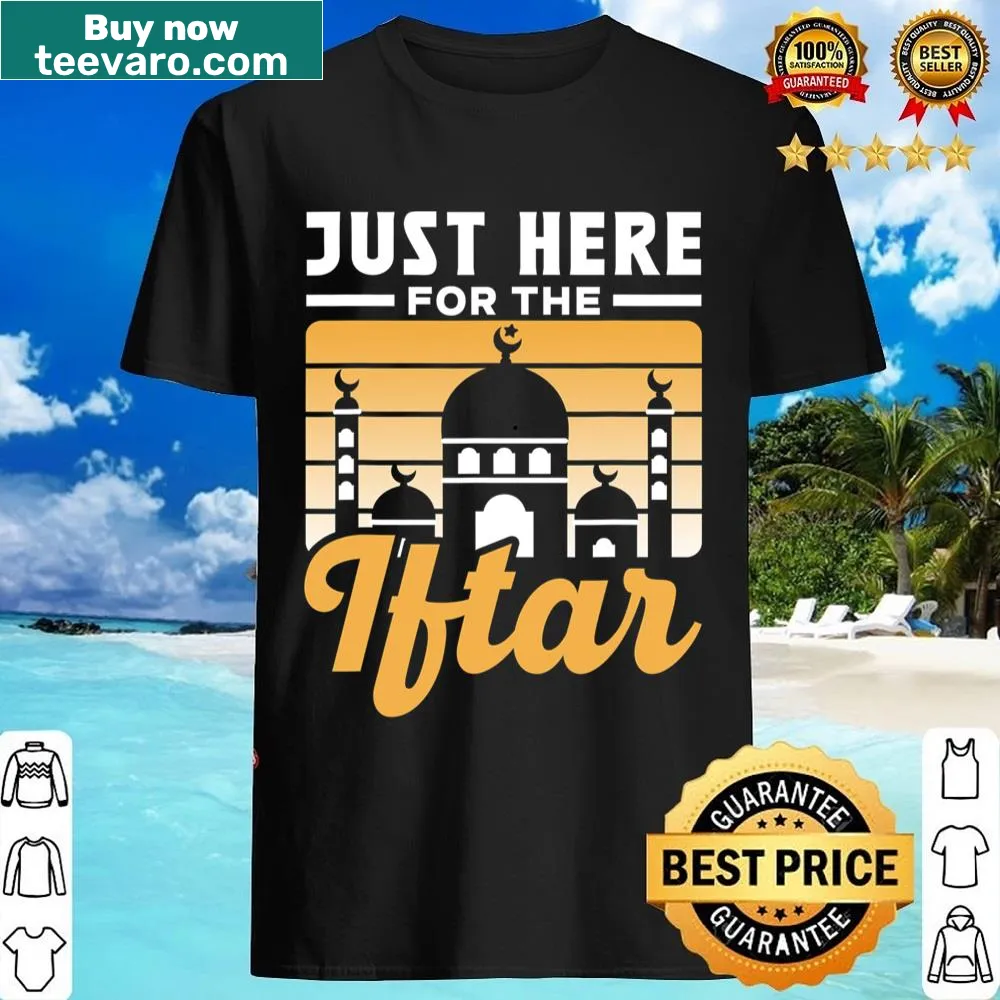 Ramadan Iftar celebration shirt with elegant typography