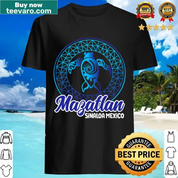 Souvenir t-shirt with turtles from Mazatlan Sinaloa