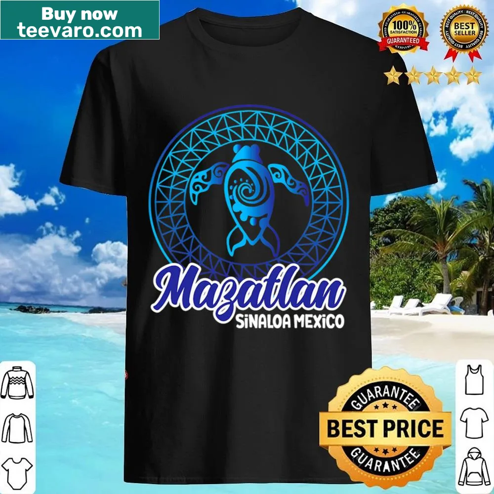 Souvenir t-shirt with turtles from Mazatlan Sinaloa