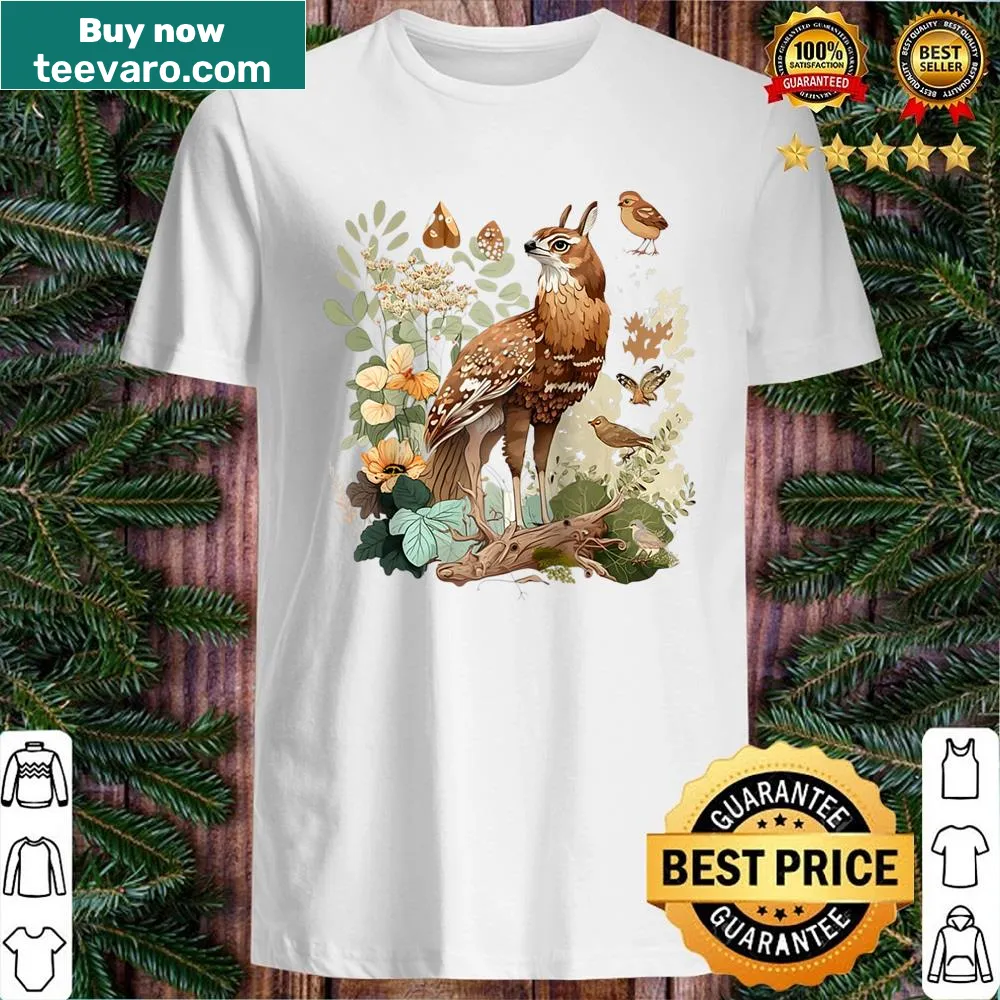 Mushroom design on a nature-themed raglan baseball tee