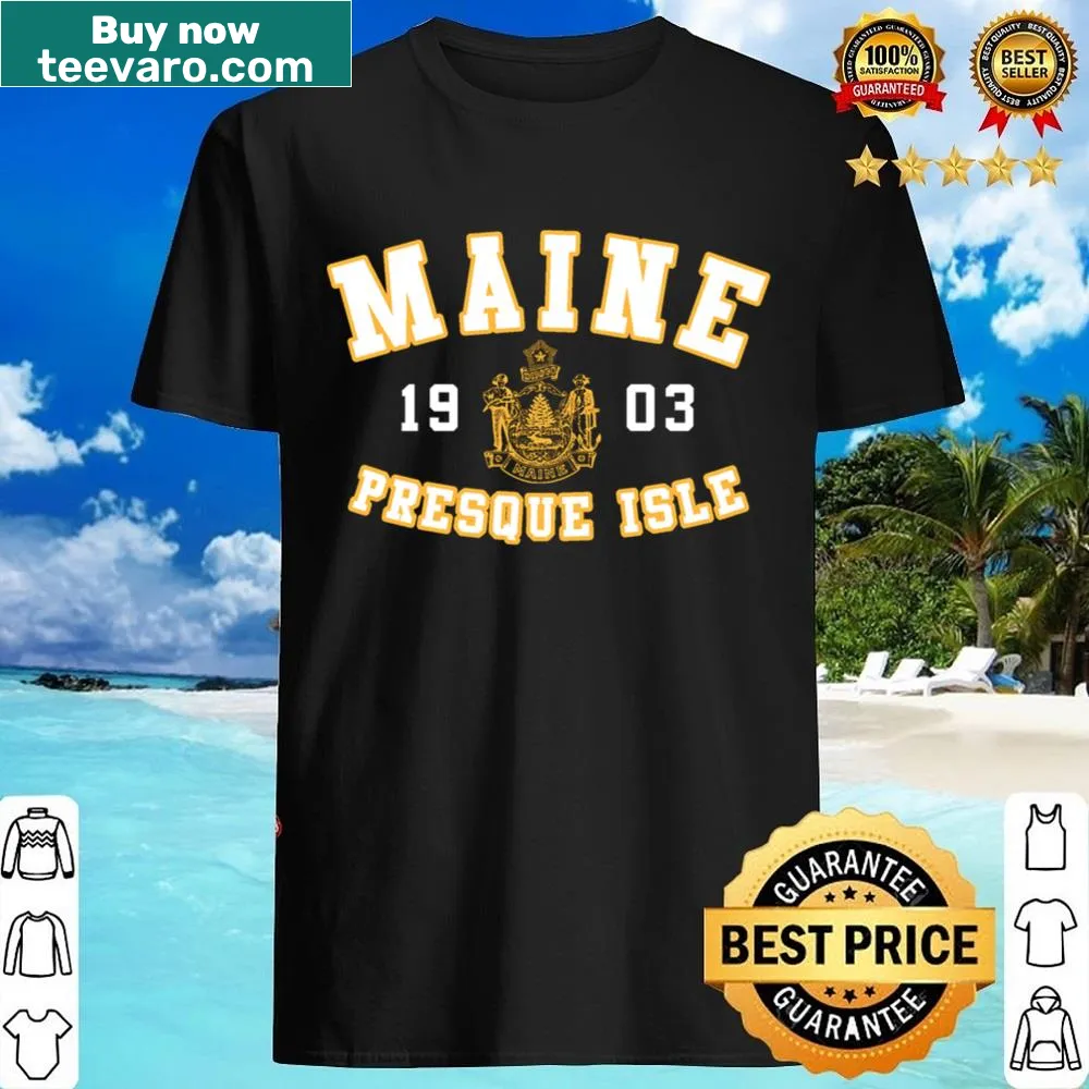 University of Maine at Presque Isle shirt with UMPi lettering