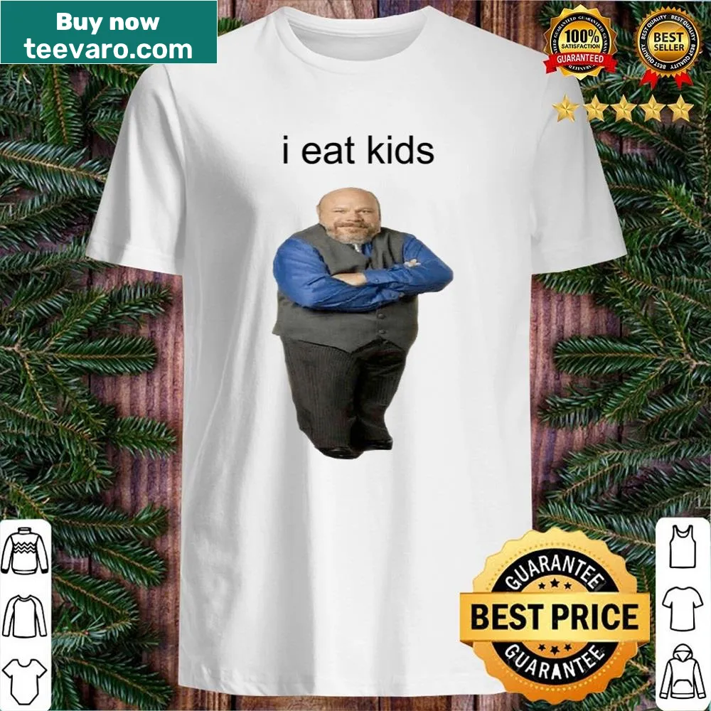 Playful illustration on Bertram Eats kids shirt