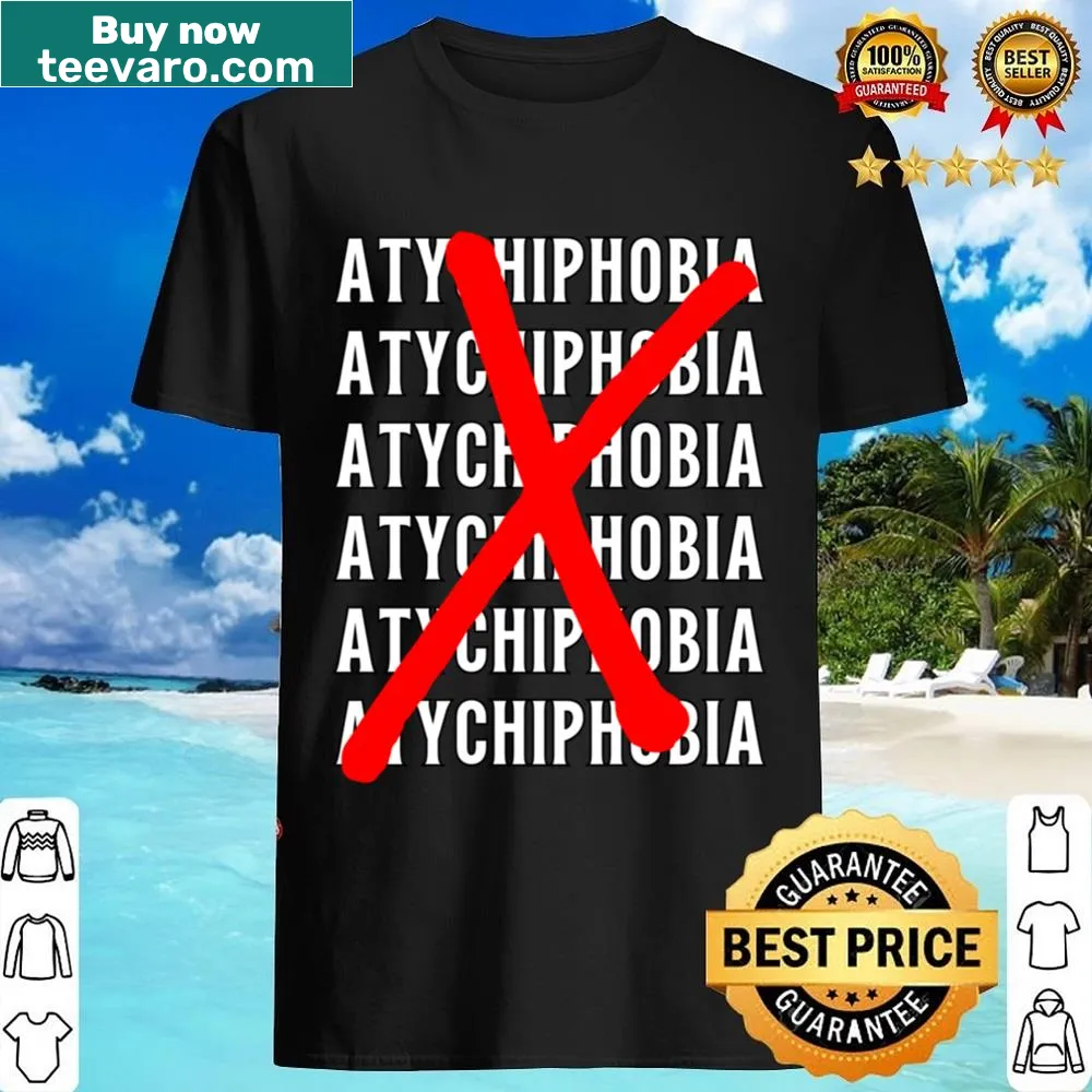 Inspirational shirt featuring a graphic about conquering fear of failure