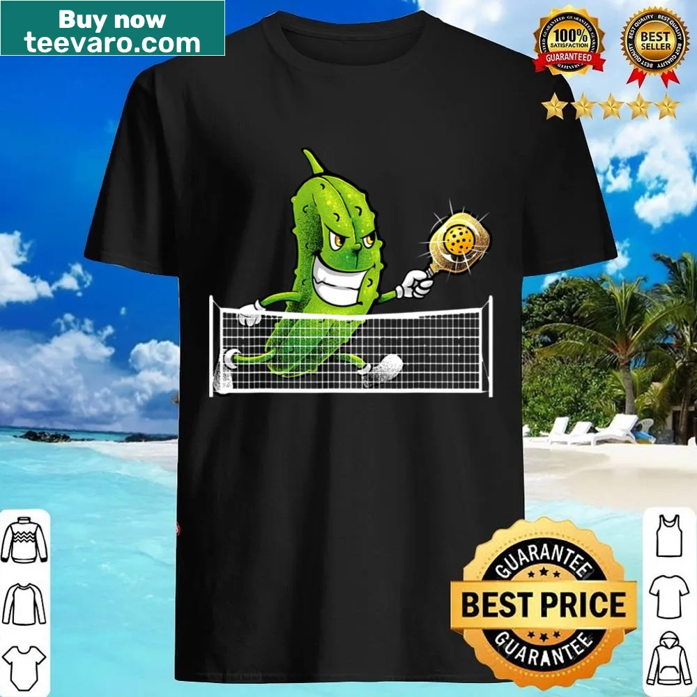 Funny shirt for pickleball lovers featuring playful graphics