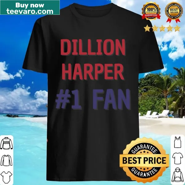Dillion Harper #1 Fan shirt with bold typography
