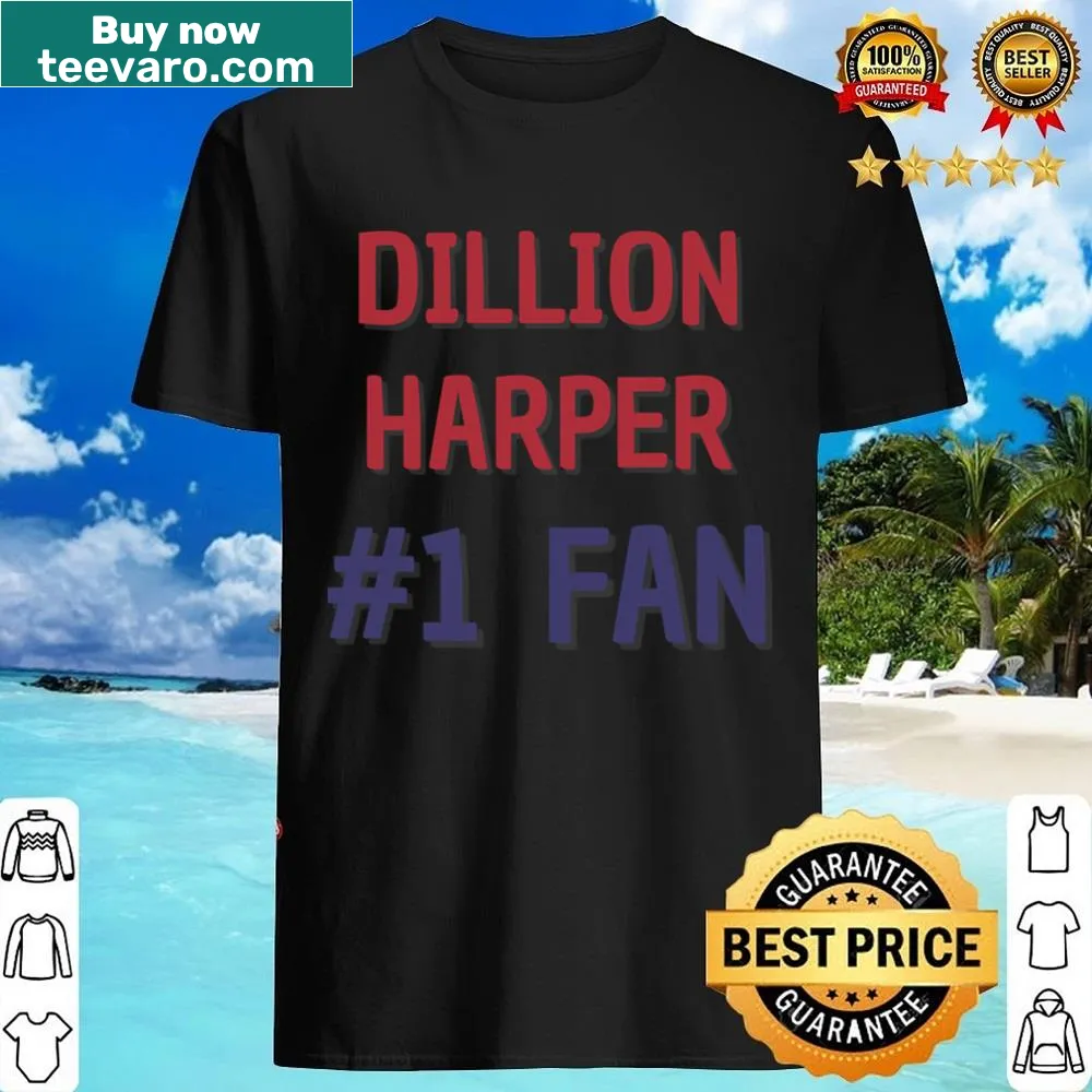 Dillion Harper #1 Fan shirt with bold typography