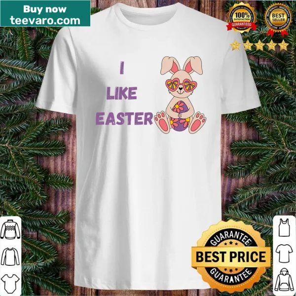 Humorous Easter-themed shirt with a playful design.