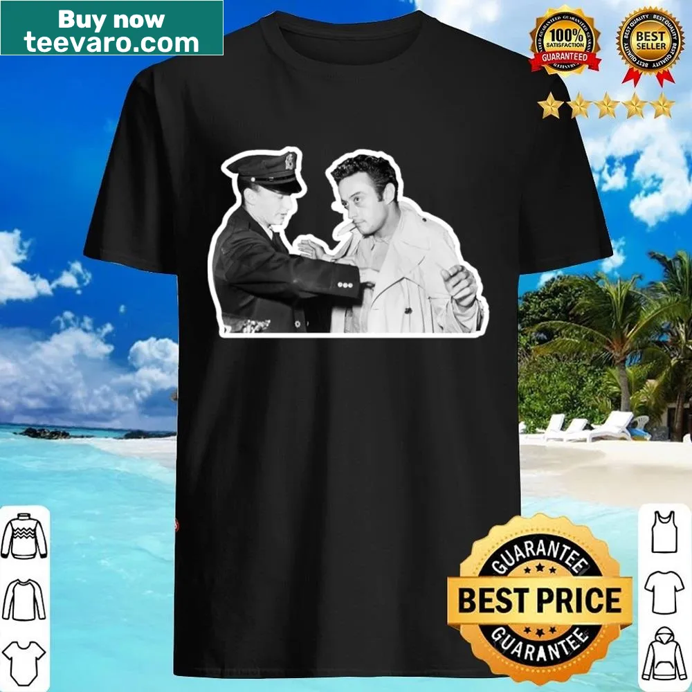 Witty shirt honoring Lenny Bruce with a humorous phrase.