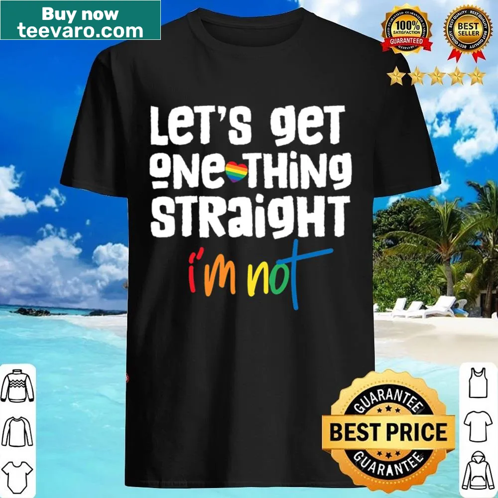 Sarcastic LGBT Pride shirt stating I'm not funny