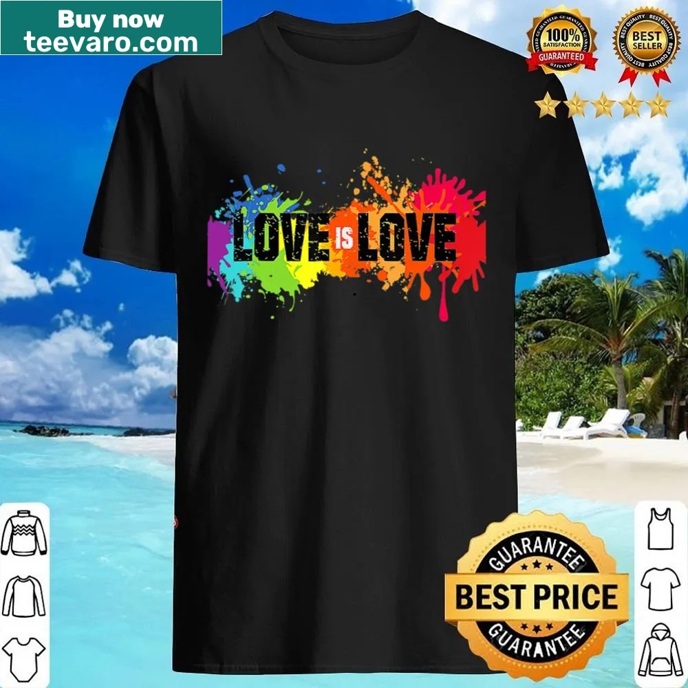 Vintage Love Is Love text design for LGBTQ+ pride