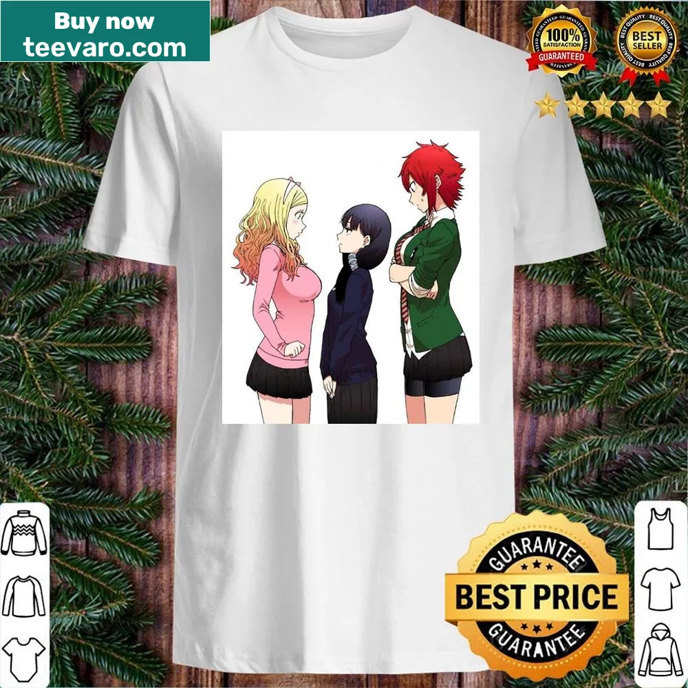 Charming shirt featuring characters from Tomo Chan Wa Onnanoko!
