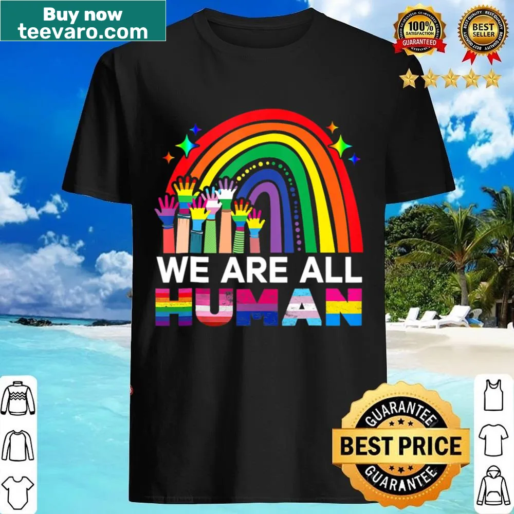 Pride ally shirt with inclusive message