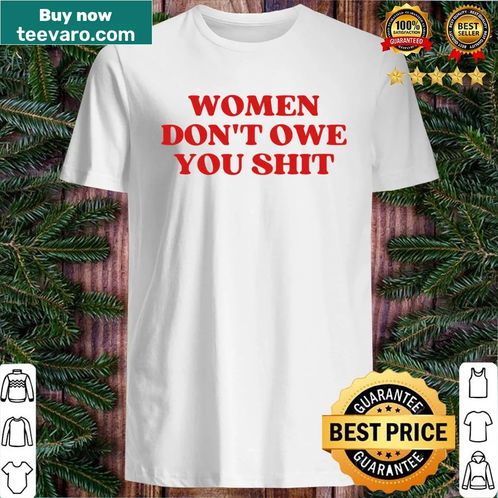 Bold feminist saying on a t-shirt