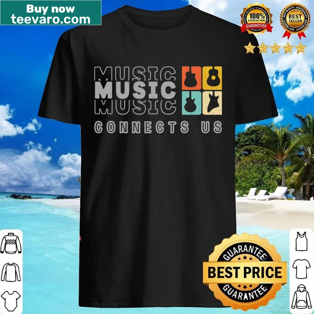 Inspirational music-themed t-shirt with bold typography